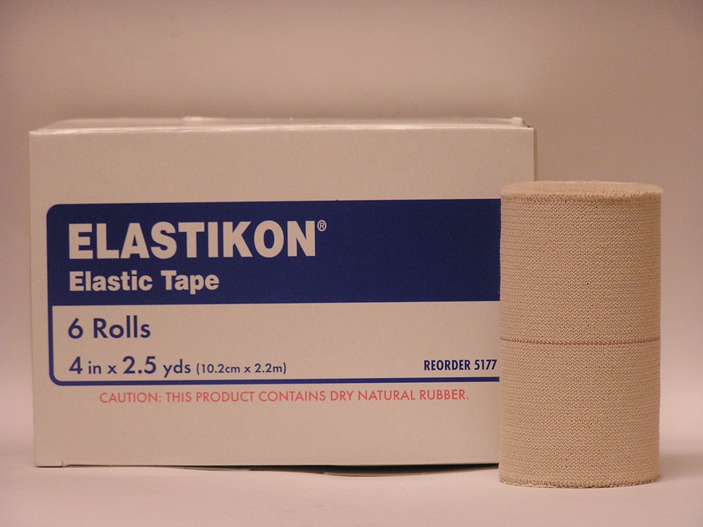 Elastikon 4" 2.5yd 6ct