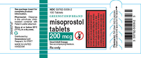 Misoprostol Tablets 200mcg 100ct