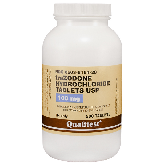TraZodone Tablets 100mg 1000ct